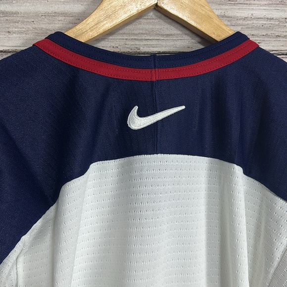 Vintage Nike USA Olympic Hockey Jersey Size S 90’s Blank Embroidered Swoosh - Picture 7 of 9